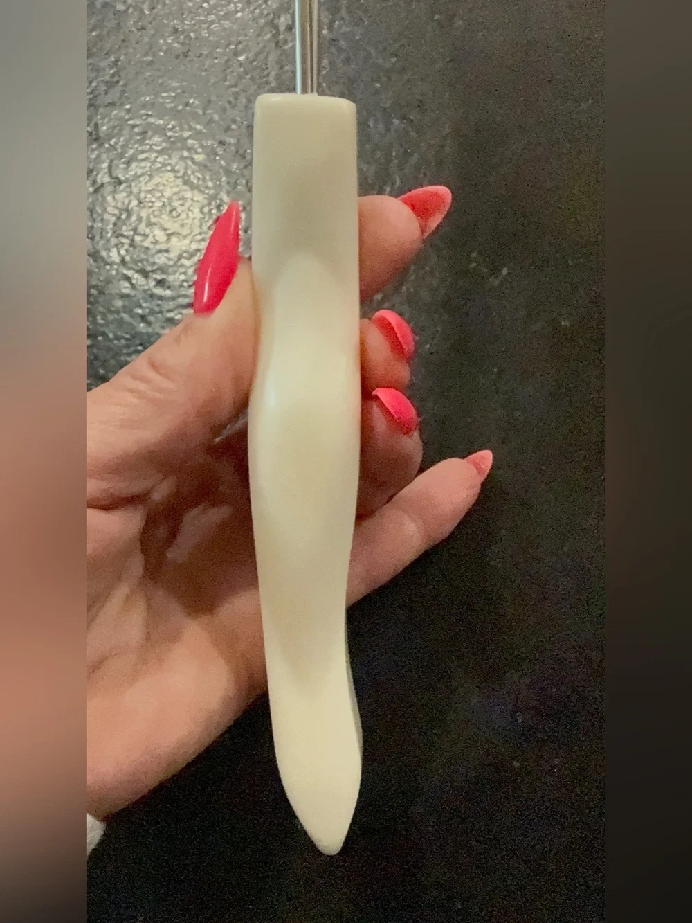 Cutco Kitchen Whisk / Whip – Pearl White Handle – Excellent Condition
